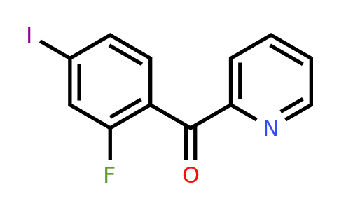 1261668-58-9 | 2-(2-Fluoro-4-iodobenzoyl)pyridine