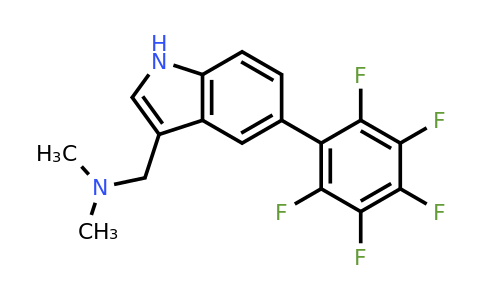 1261668-59-0 | 5-(Perfluorophenyl)gramine