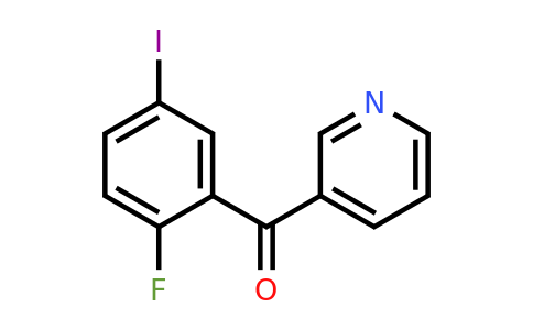 1261668-63-6 | 3-(2-Fluoro-5-iodobenzoyl)pyridine