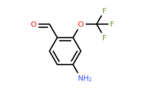 1261669-31-1 | 4-Amino-2-(trifluoromethoxy)benzaldehyde