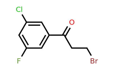 1261670-17-0 | 3-Bromo-3'-chloro-5'-fluoropropiophenone