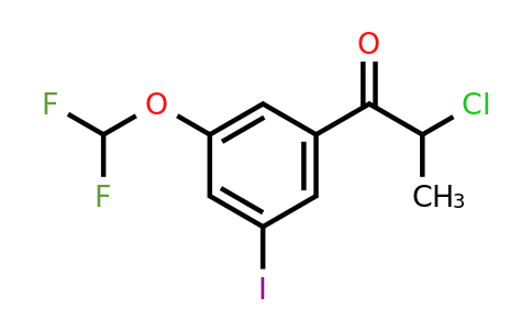 1261670-33-0 | 2-Chloro-3'-(difluoromethoxy)-5'-iodopropiophenone