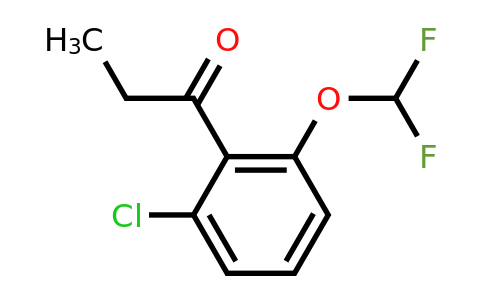 1261670-56-7 | 2'-Chloro-6'-(difluoromethoxy)propiophenone