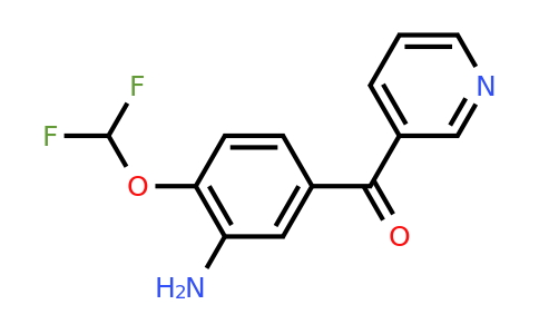 1261671-04-8 | 3-(3-Amino-4-(difluoromethoxy)benzoyl)pyridine