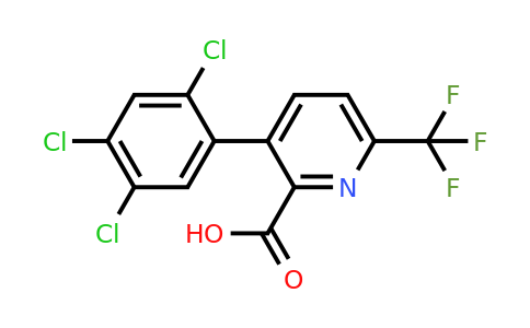 1261671-22-0 | 3-(2,4,5-Trichlorophenyl)-6-(trifluoromethyl)picolinic acid