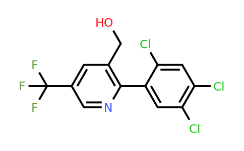1261671-30-0 | 2-(2,4,5-Trichlorophenyl)-5-(trifluoromethyl)pyridine-3-methanol