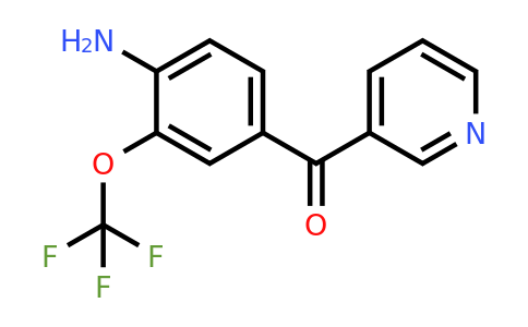 1261671-53-7 | 3-(4-Amino-3-(trifluoromethoxy)benzoyl)pyridine