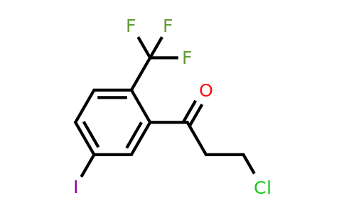 1261671-80-0 | 3-Chloro-5'-iodo-2'-(trifluoromethyl)propiophenone