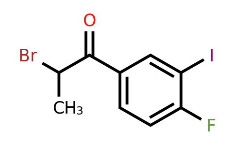 1261672-11-0 | 2-Bromo-4'-fluoro-3'-iodopropiophenone