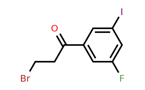 1261672-21-2 | 3-Bromo-3'-fluoro-5'-iodopropiophenone