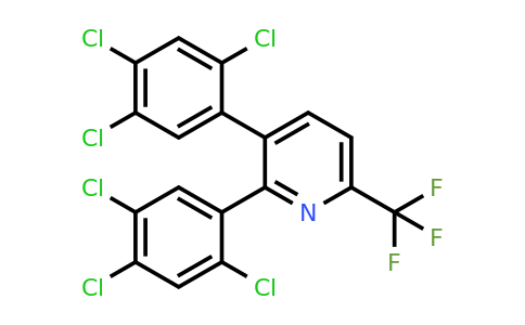 1261672-25-6 | 2,3-Bis(2,4,5-trichlorophenyl)-6-(trifluoromethyl)pyridine