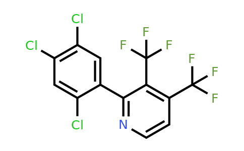 1261672-29-0 | 3,4-Bis(trifluoromethyl)-2-(2,4,5-trichlorophenyl)pyridine