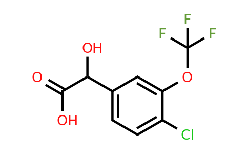 1261672-53-0 | 4-Chloro-3-(trifluoromethoxy)mandelic acid