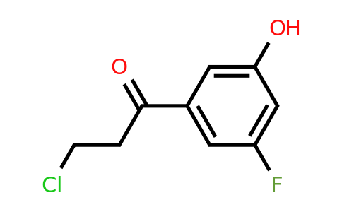 1261673-50-0 | 3-Chloro-3'-fluoro-5'-hydroxypropiophenone