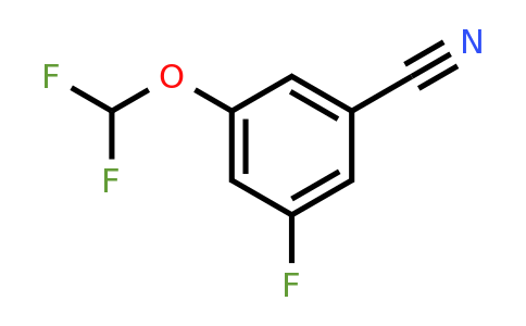 1261674-63-8 | 3-(Difluoromethoxy)-5-fluorobenzonitrile