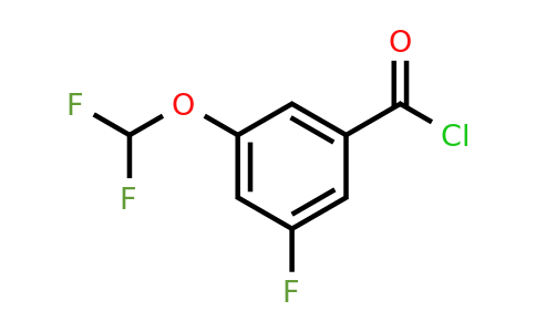 1261674-67-2 | 3-(Difluoromethoxy)-5-fluorobenzoyl chloride