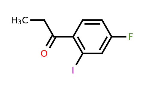 1261675-37-9 | 4'-Fluoro-2'-iodopropiophenone