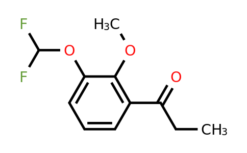 1261675-43-7 | 3'-(Difluoromethoxy)-2'-methoxypropiophenone