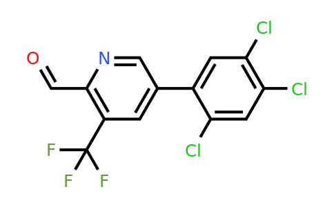 1261675-71-1 | 5-(2,4,5-Trichlorophenyl)-3-(trifluoromethyl)picolinaldehyde