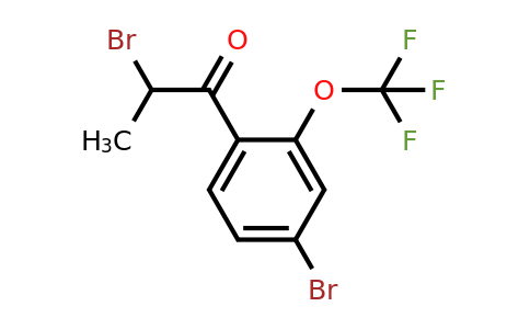 1261675-83-5 | 2,4'-Dibromo-2'-(trifluoromethoxy)propiophenone