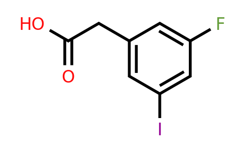 1261676-43-0 | 3-Fluoro-5-iodophenylacetic acid