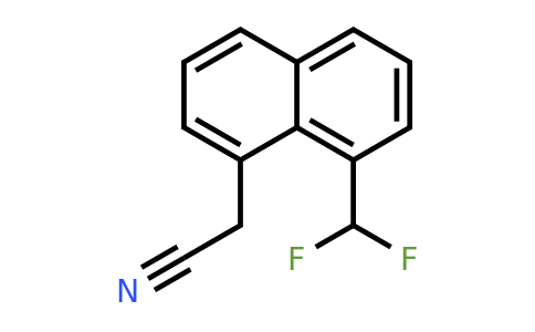 1261676-60-1 | 1-(Difluoromethyl)naphthalene-8-acetonitrile