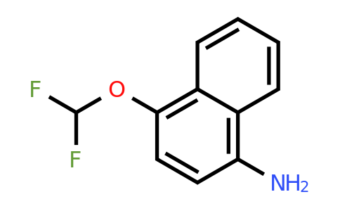 1261676-83-8 | 4-Amino-1-(difluoromethoxy)naphthalene