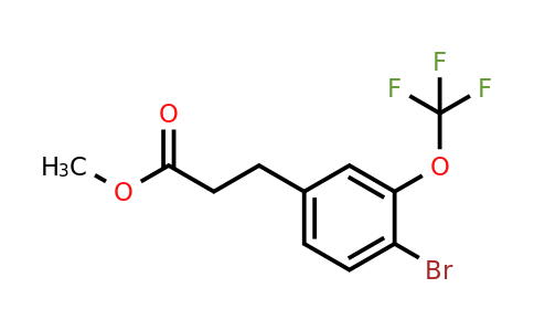 1261676-88-3 | Methyl 3-(4'-bromo-3'-(trifluoromethoxy)phenyl)propionate