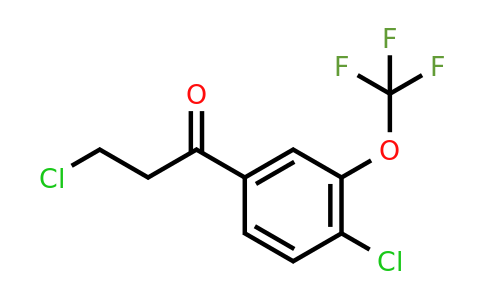 1261677-05-7 | 3,4'-Dichloro-3'-(trifluoromethoxy)propiophenone