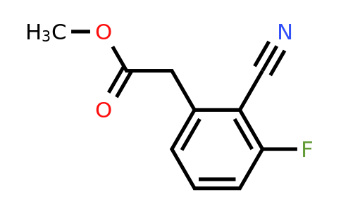 1261677-36-4 | Methyl 2-cyano-3-fluorophenylacetate