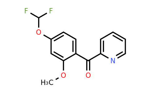 1261677-77-3 | 2-(4-(Difluoromethoxy)-2-methoxybenzoyl)pyridine