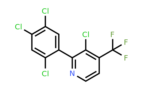1261677-83-1 | 3-Chloro-2-(2,4,5-trichlorophenyl)-4-(trifluoromethyl)pyridine