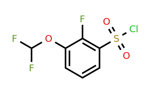 1261677-89-7 | 3-(Difluoromethoxy)-2-fluorobenzenesulfonyl chloride