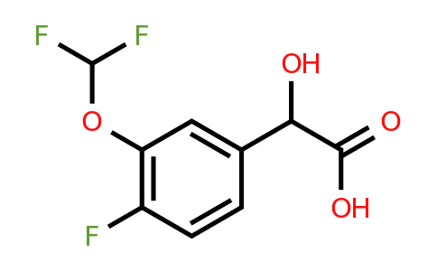 1261677-97-7 | 3-(Difluoromethoxy)-4-fluoromandelic acid
