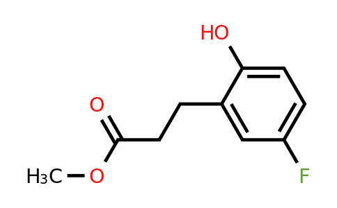 1261677-98-8 | Methyl 3-(5'-fluoro-2'-hydroxyphenyl)propionate