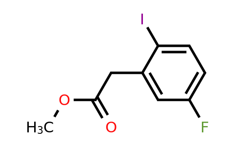 1261678-08-3 | Methyl 5-fluoro-2-iodophenylacetate