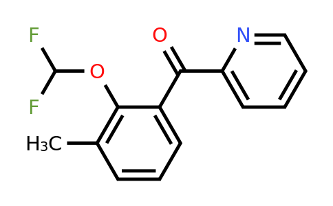 1261678-09-4 | 2-(2-(Difluoromethoxy)-3-methylbenzoyl)pyridine
