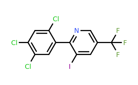 1261678-10-7 | 3-Iodo-2-(2,4,5-trichlorophenyl)-5-(trifluoromethyl)pyridine