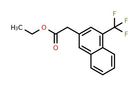 1261678-13-0 | Ethyl 1-(trifluoromethyl)naphthalene-3-acetate