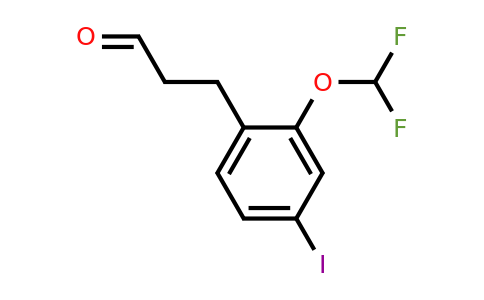 1261678-16-3 | 3-(2'-(Difluoromethoxy)-4'-iodophenyl)propionaldehyde