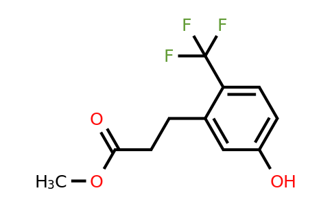 1261678-30-1 | Methyl 3-(5'-hydroxy-2'-(trifluoromethyl)phenyl)propionate