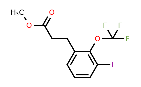 1261678-45-8 | Methyl 3-(3'-iodo-2'-(trifluoromethoxy)phenyl)propionate