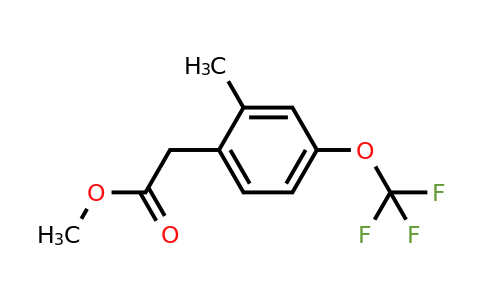 1261678-75-4 | Methyl 2-methyl-4-(trifluoromethoxy)phenylacetate