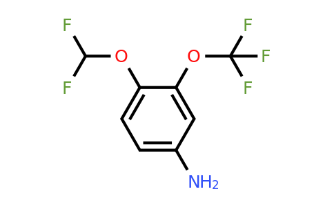 1261679-06-4 | 4-(Difluoromethoxy)-3-(trifluoromethoxy)benzenamine