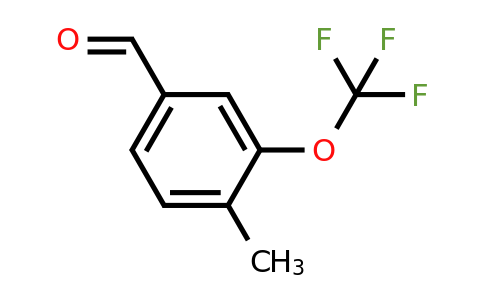 1261679-09-7 | 4-Methyl-3-(trifluoromethoxy)benzaldehyde