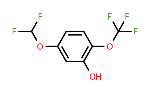1261679-22-4 | 5-(Difluoromethoxy)-2-(trifluoromethoxy)phenol