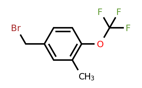 1261679-35-9 | 3-Methyl-4-(trifluoromethoxy)benzyl bromide