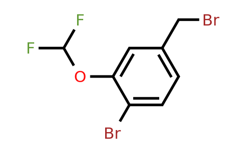 1261679-40-6 | 4-Bromo-3-(difluoromethoxy)benzyl bromide