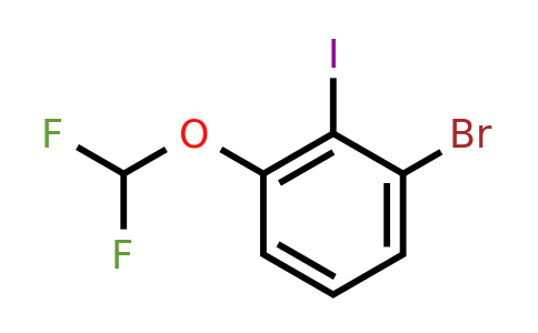 1261679-46-2 | 2-Bromo-6-(difluoromethoxy)iodobenzene