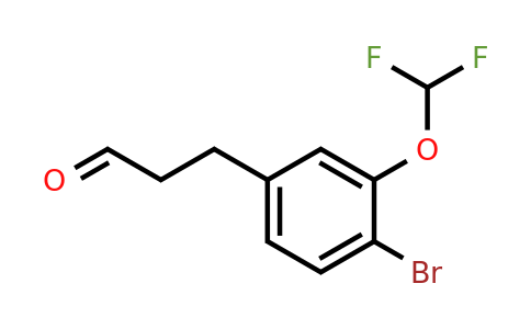 1261679-56-4 | 3-(4'-Bromo-3'-(difluoromethoxy)phenyl)propionaldehyde